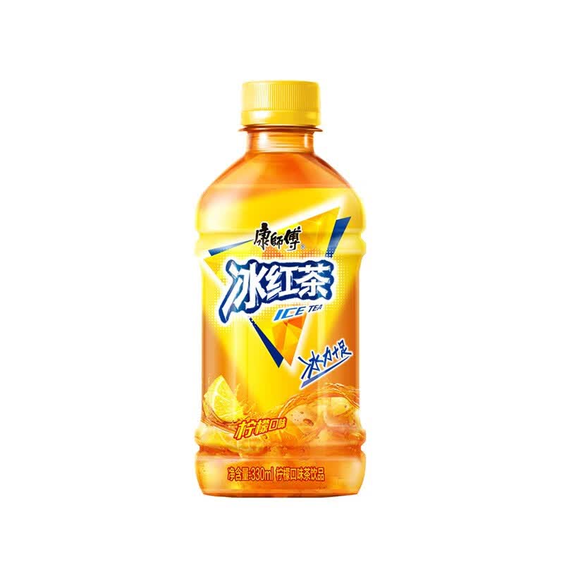 【官方补贴】康师傅茶饮料系列 冰红茶330ml*3瓶/箱