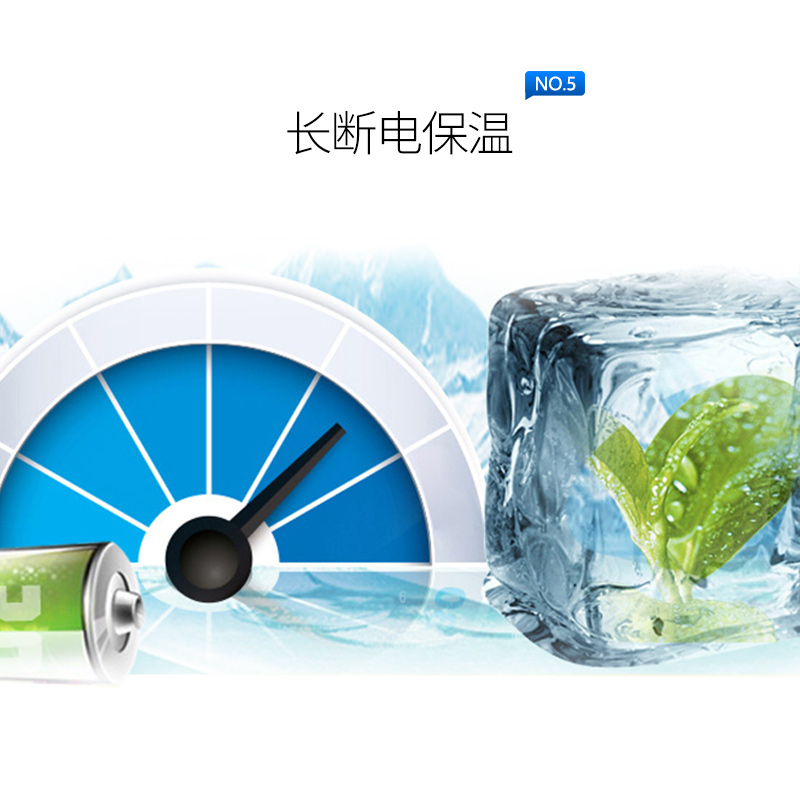 澳柯玛（AUCMA）560升家用商用大容量冰柜 卧式大冰箱 冷藏冷冻转换单温顶开门冷柜  BC/BD-560TC(NE)