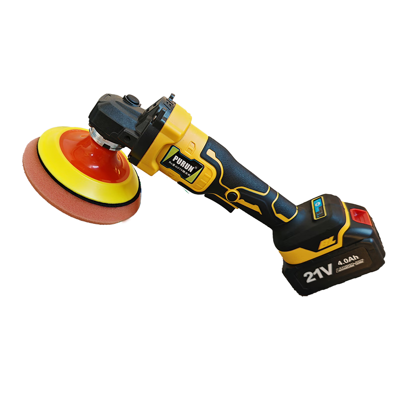 Toohello无线锂电打蜡机修复划痕打蜡小型家用4S同心充电封釉机汽车抛光机 【2电1充】同心抛光机3寸盘3个档位