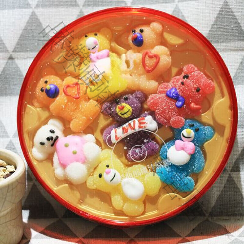 辰之源果汁软糖4个款式动物卡通休闲零食奇趣七夕儿童节日礼物糖果