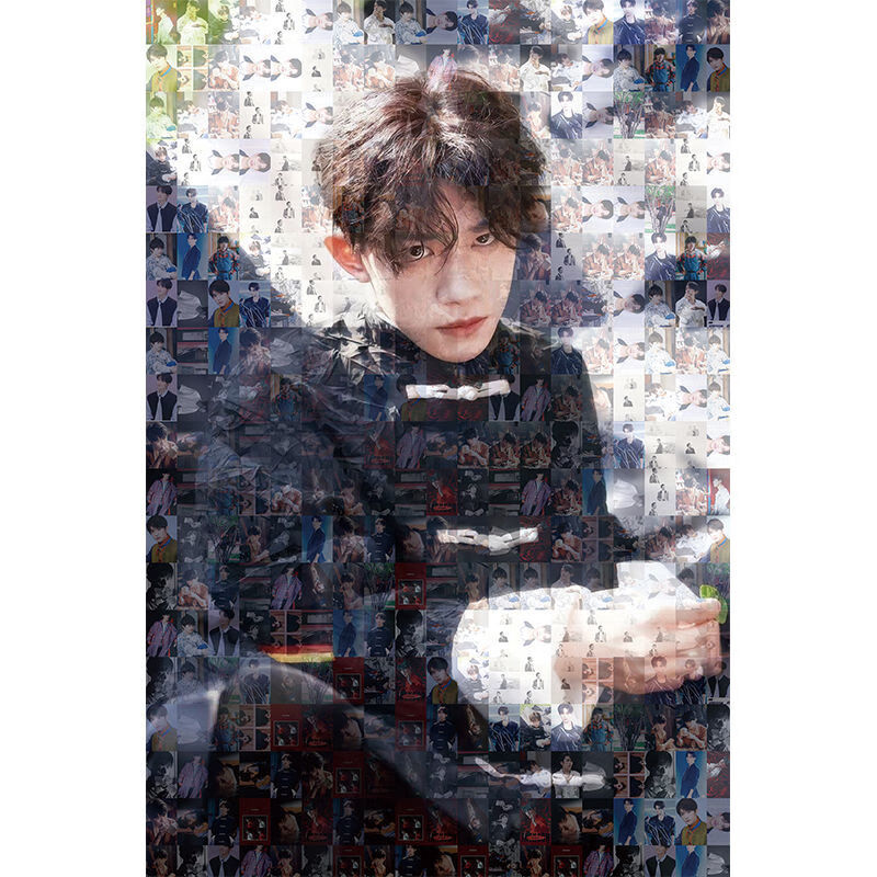 霏皖易烊千玺礼物300片520片1000片马赛克木质拼图挂画生日礼物闺蜜创