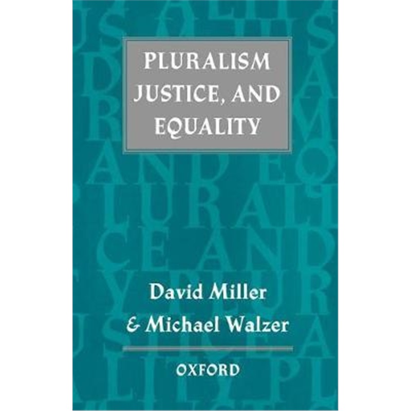 预订pluralism, justice, and equality