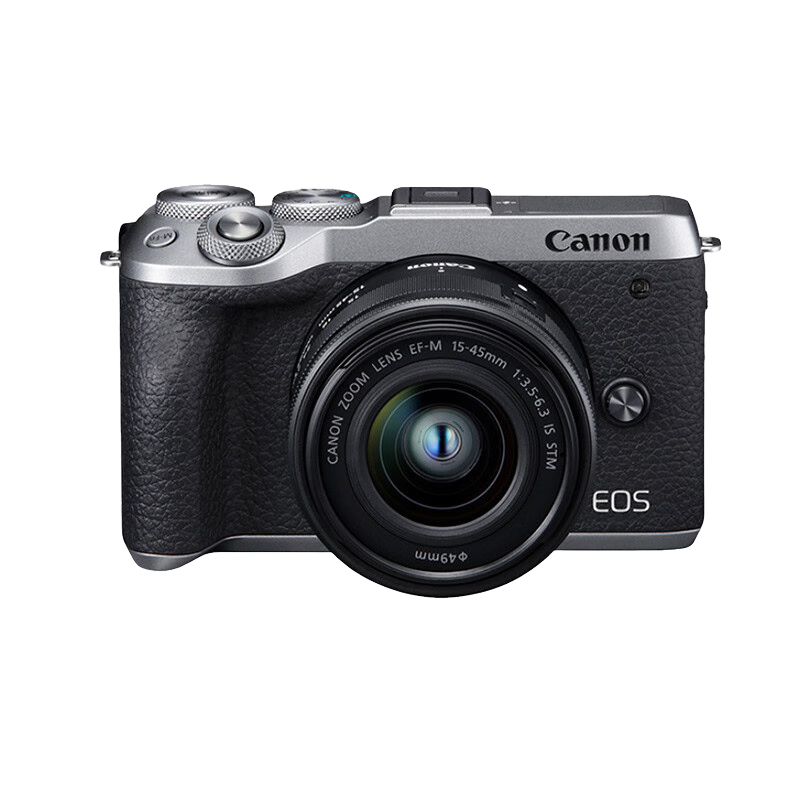 佳能 Canon EOS M6 M50 m200 m62 m3 m50二代二手微单相机套机 佳能 M6 Mark II【单机身】黑色 99新