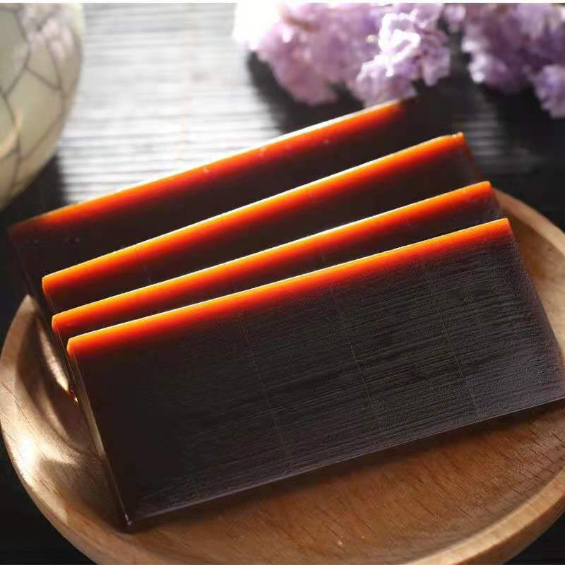 东阿阿胶块山东阿胶片食用驴皮阿胶250g散装碎块血阿胶糕 块血阿胶糕