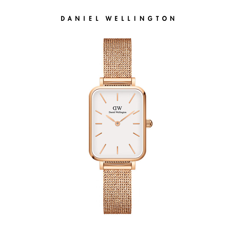 丹尼尔惠灵顿(danielwellington)dw女士手表 quadro系列祖母绿小方表
