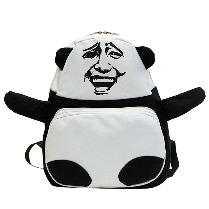 搞怪书包丑萌双肩包 日系小众双肩包可爱ins搞怪背包