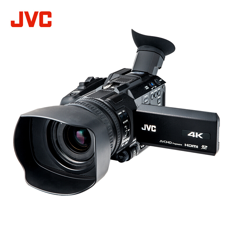 杰伟世（JVC）GY-HM170EC 手持式4K全高清摄像机/摄影机 专业会议/采访 解决方案 12倍光学变焦