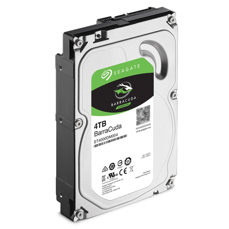 希捷（SEAGATE）台式机机械硬盘 酷鱼 1T/2T/4T/6T/8TB 3.5英寸 SATA接口 4TB【ST4000DM004】