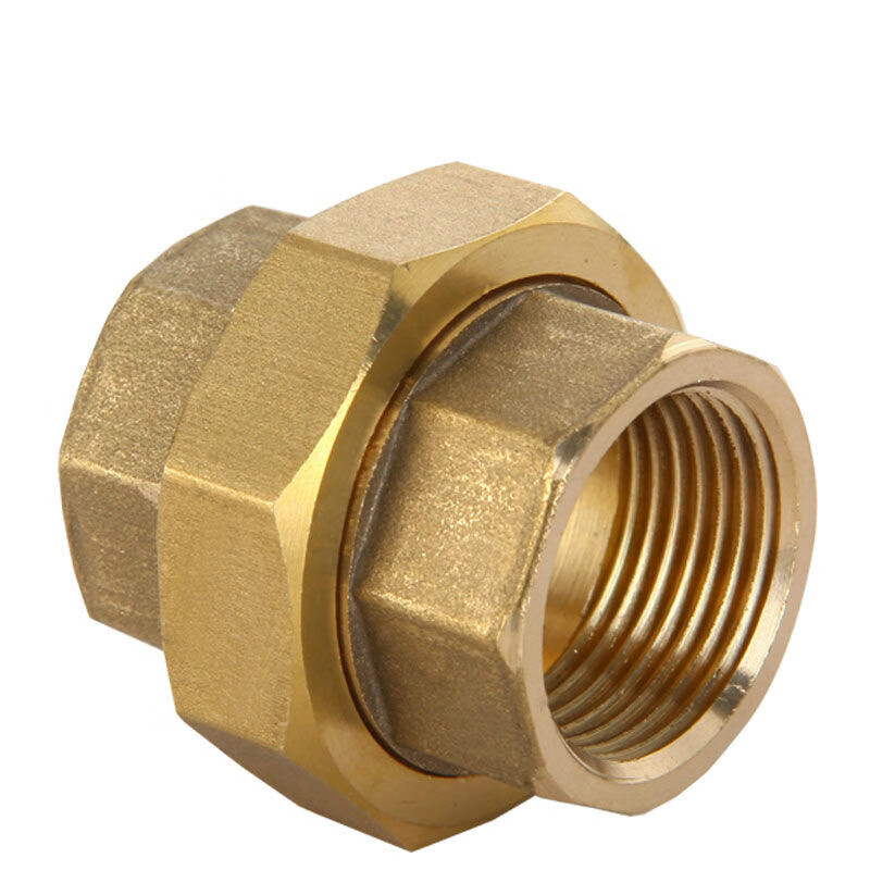 双内丝铜活接 内牙铜活接直接水泵水管活接头4分6分1寸 (100)6分内丝