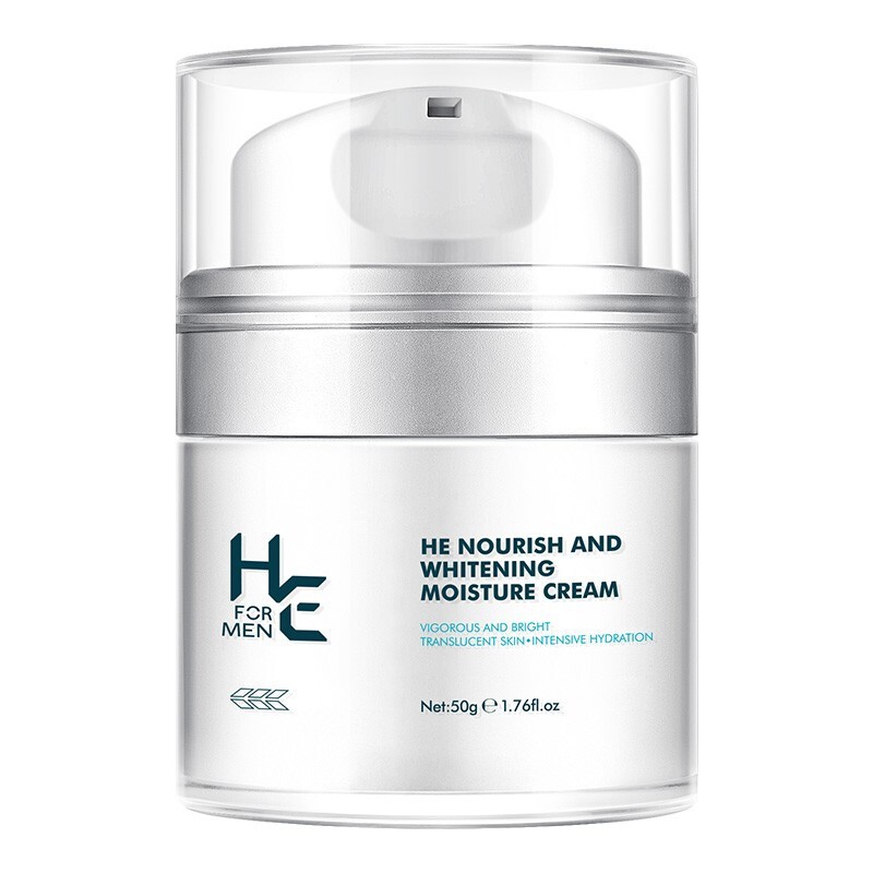 赫恩男士面霜霜保湿乳霜男50g护肤品补水保湿润肤男士护肤 美白霜 白