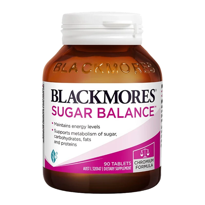 澳佳宝（Blackmores）血糖平衡片保健品 辅助添铬元素补充维生素 澳洲进口 血糖平衡片 90片