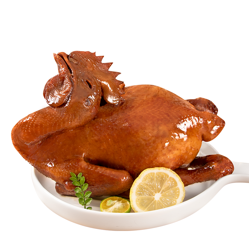 广东特产酱油鸡 农家散养土鸡走地鸡 古法豉油鸡卤味熟食肉类 102
