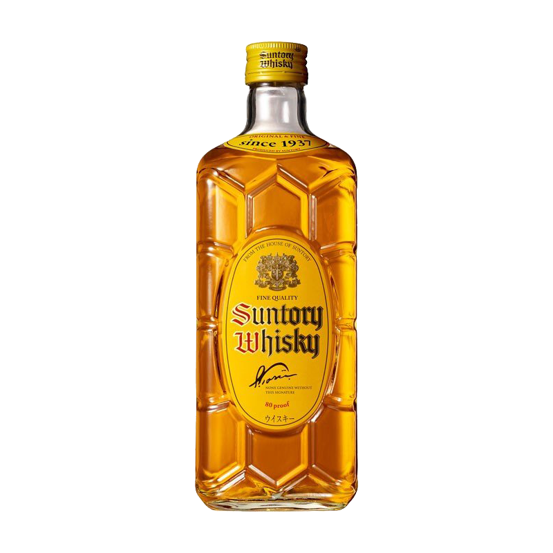 京东国际 三得利（Suntory）角瓶 经典调和型威士忌 700ml 日本原装进口洋酒