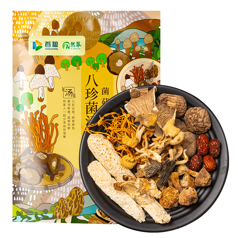 八珍菌汤包:南北干货的经典口味与优越品质