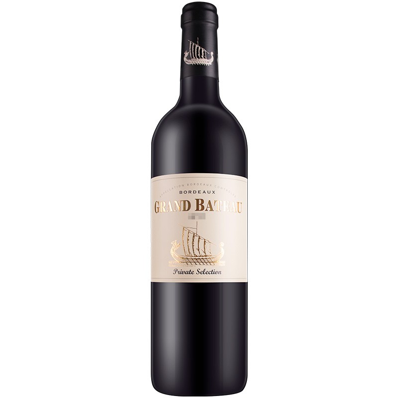 法国原瓶进口红酒源自龙船酒庄 小龙战舰波尔多珍选干红葡萄酒 单瓶