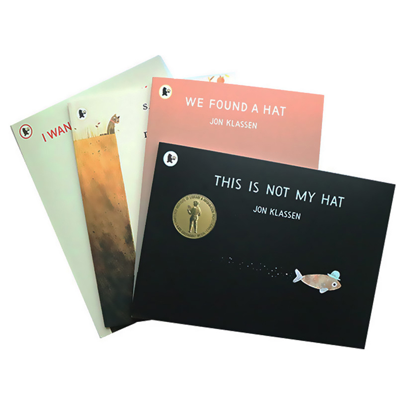 英文原版 This is not my hat/Sam and Dave Dig a Hole 4册儿童启蒙绘本 凯迪克奖和格林纳威奖获得者Jon Klassen乔恩克拉森
