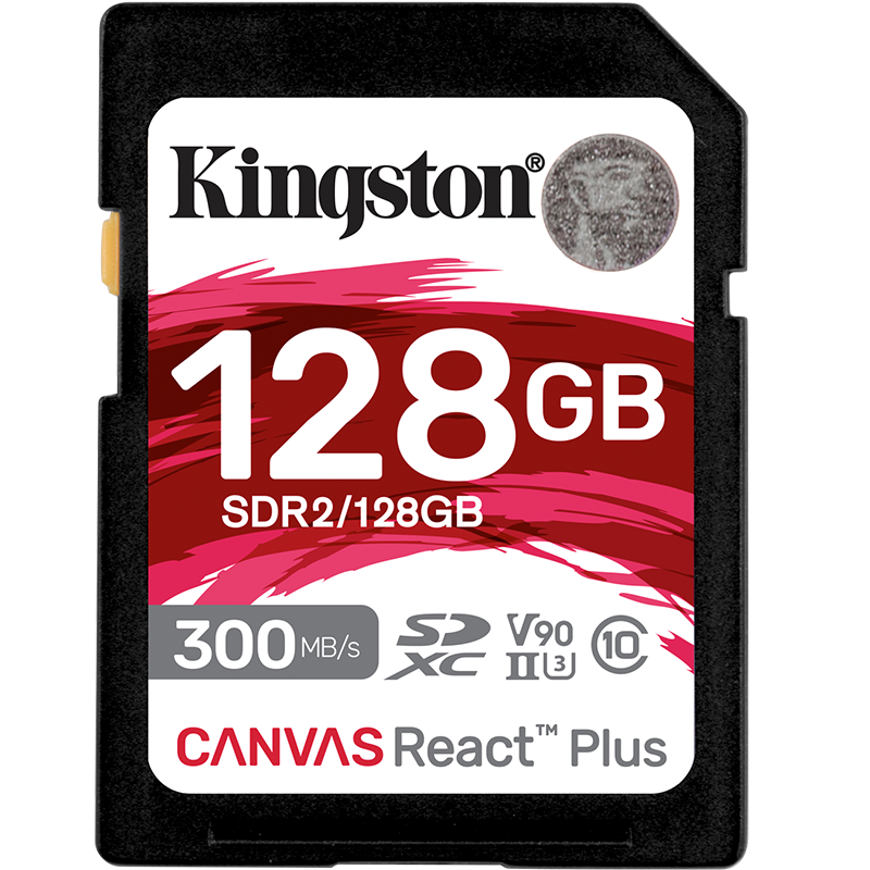 ��ʿ�٣�Kingston��v90 SD�� ���濨 ��������ڴ濨 ����洢�� SDR2/128GB����300MB/sح8K�� 849Ԫ