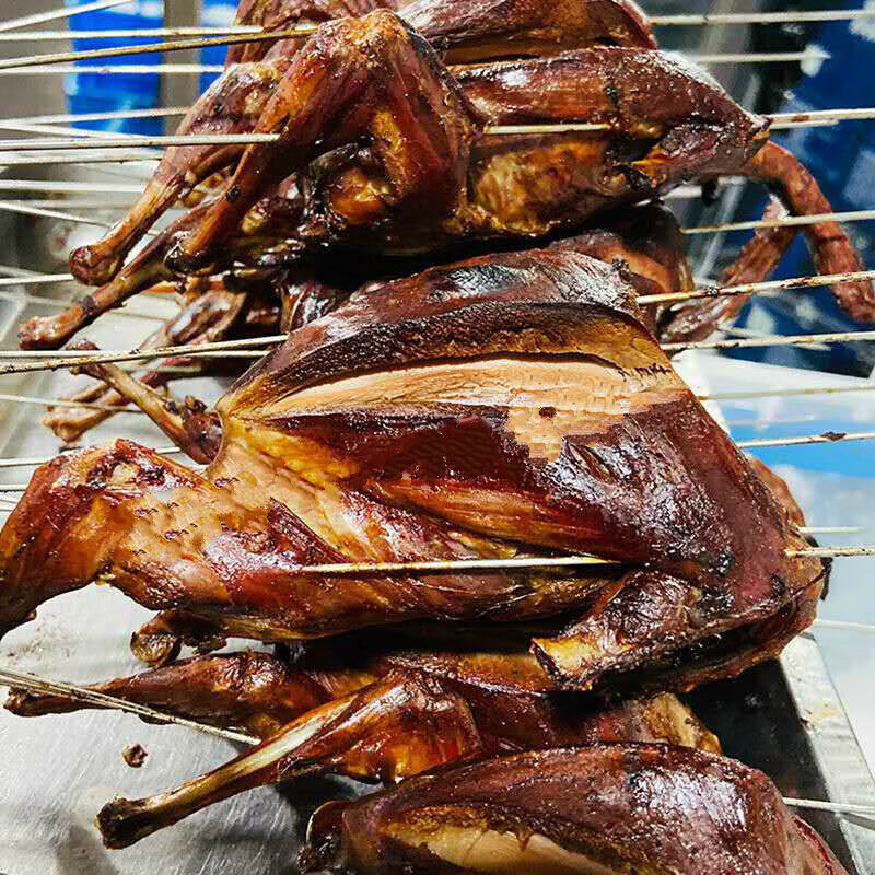 宜享健康140g锡纸烧鸽子烤鸽子散养炭烤乳鸽先做现发脆 鲜香一只(现做