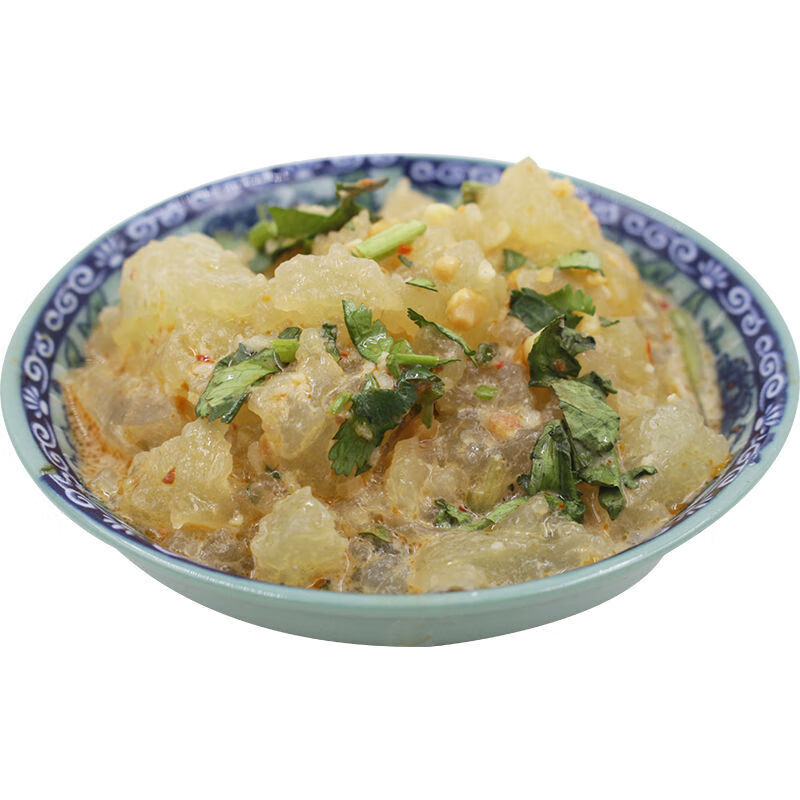 味巴哥东北特产600g煎粉吉林小吃炒粉大连焖子生粉块带料东北小吃 1袋