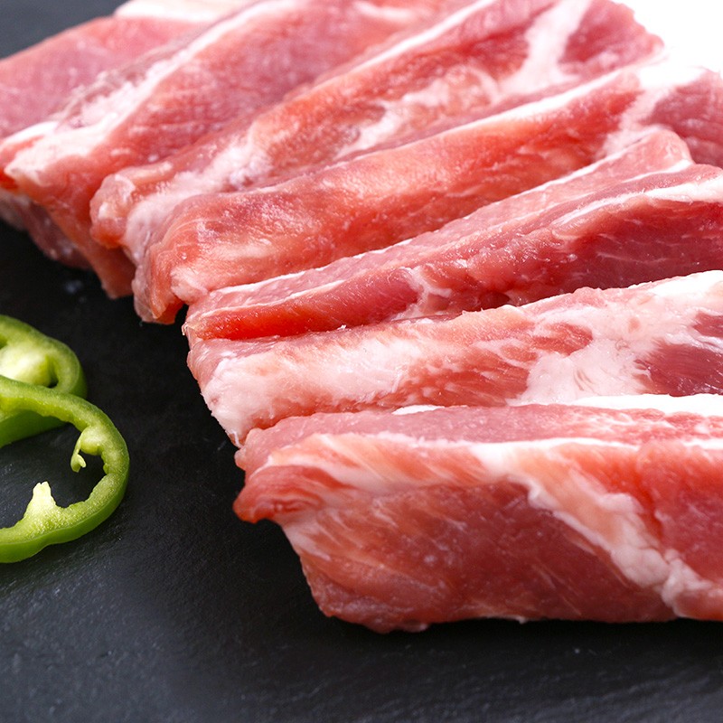 楮木香排骨 肋排 黑猪肉 构树饲养土猪肉猪小排烧烤 猪肉 生鲜源头直发 构树黑猪肋排3斤