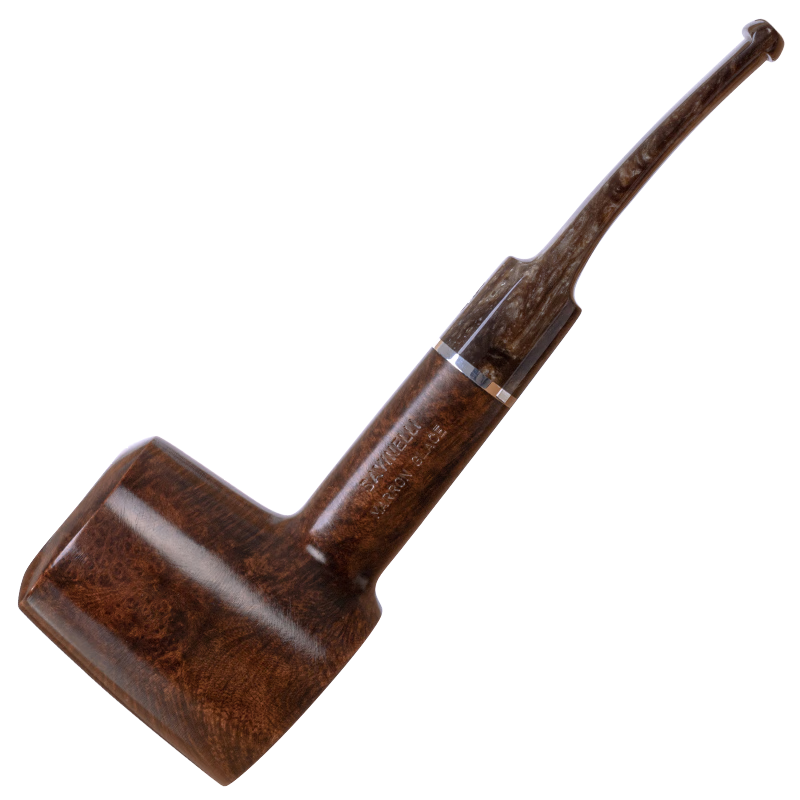 沙芬（SAVINELLI）意大利進口煙斗男士雪山石楠木煙斗光面310直斗大號錘子斗入門
