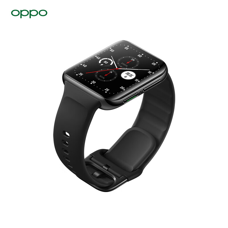 OPPO Watch 2 46mm eSIM版 铂黑 全智能手表男女运动电话手表eSIM通信/双擎长续航/血氧监测通用华为苹果手机