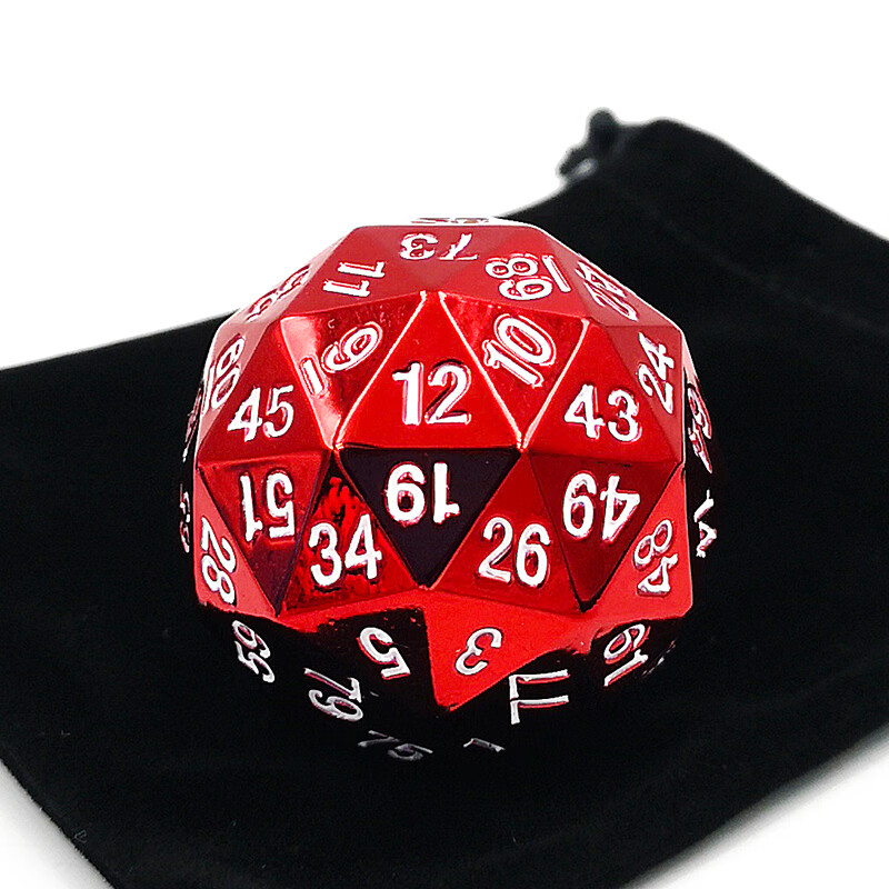 金属骰子双色球福彩预测摇奖机投注摇号色子数字 红色 6月8号开始发货