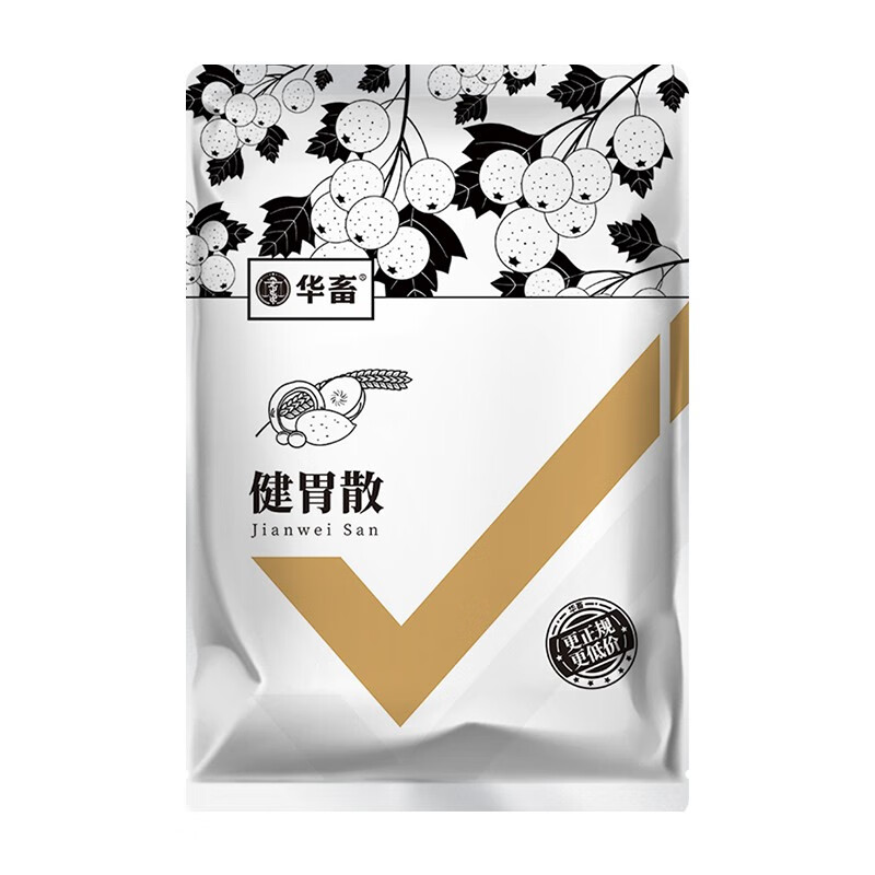 华畜 兽药健胃散兽用猪马牛羊猪药 消化不良牲畜中兽药 1袋【500g试用