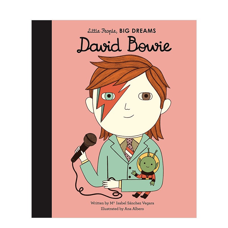 【现货】【小人物,大梦想】大卫·鲍伊david bowie 3-6岁儿童美术音乐