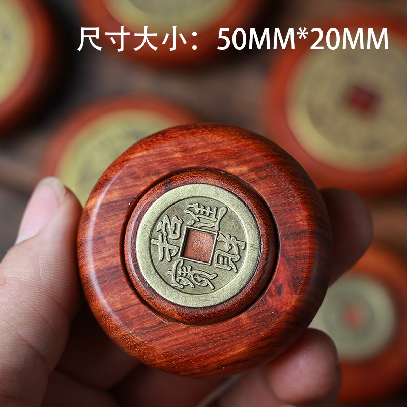 兴颖印度时来手把件 檀香木 工艺 貔貅葫芦赚钱 赚钱手把件(中号)