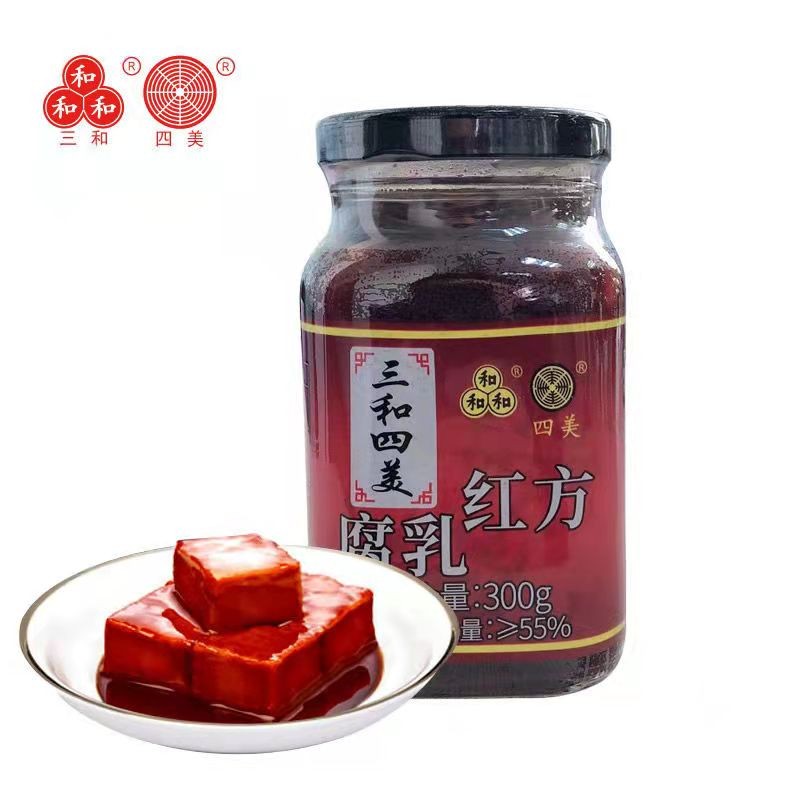 麻油红方腐乳300g(小瓶)