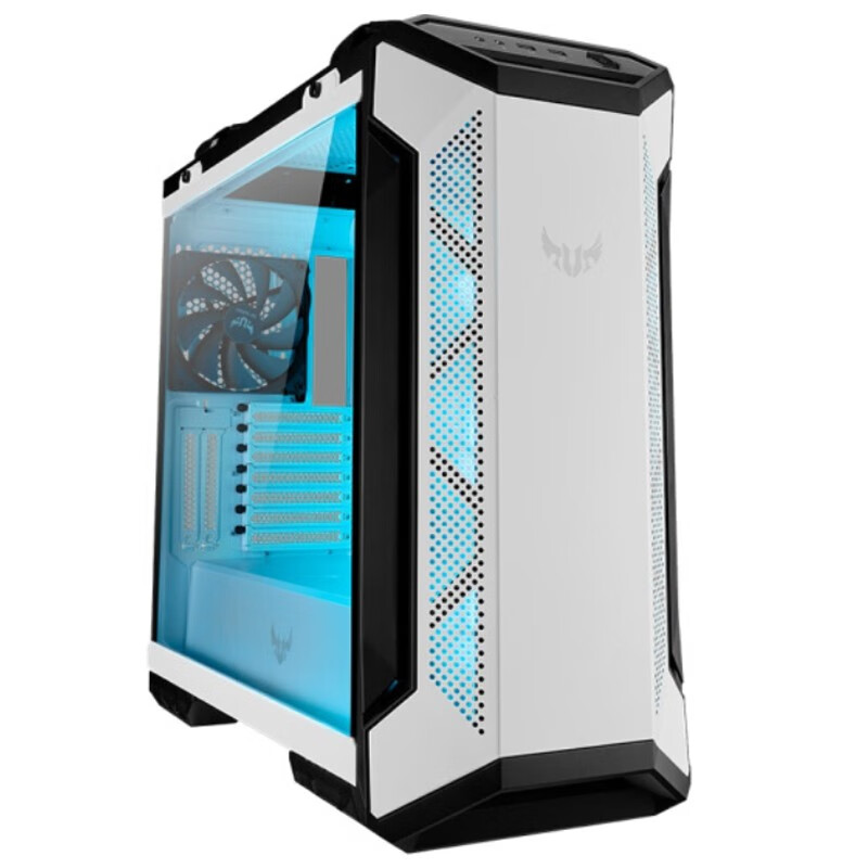 华硕（ASUS） TUF GAMING GT501/502 支持ATX主板/侧透玻璃单机箱 TUF GAMING GT501白色 狙击