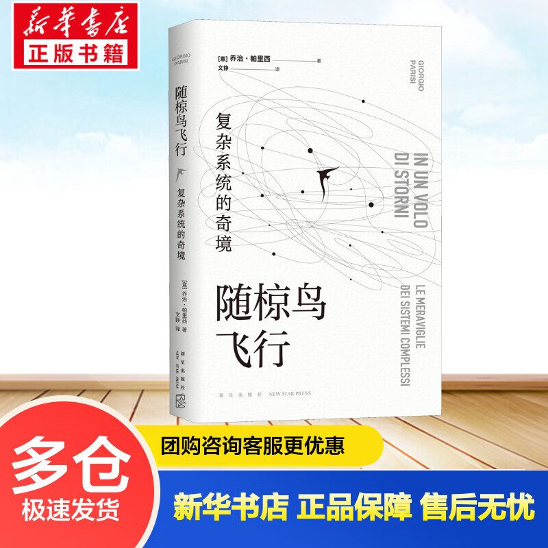 随椋鸟飞行 复杂系统的奇境 (意)乔治·帕里西 文铮 译 书籍 图书