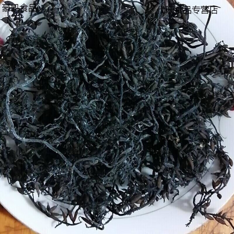 鲜有志打卤面羊栖菜干制品东海长寿菜鹿角菜石花菜黑针菜打卤面料理
