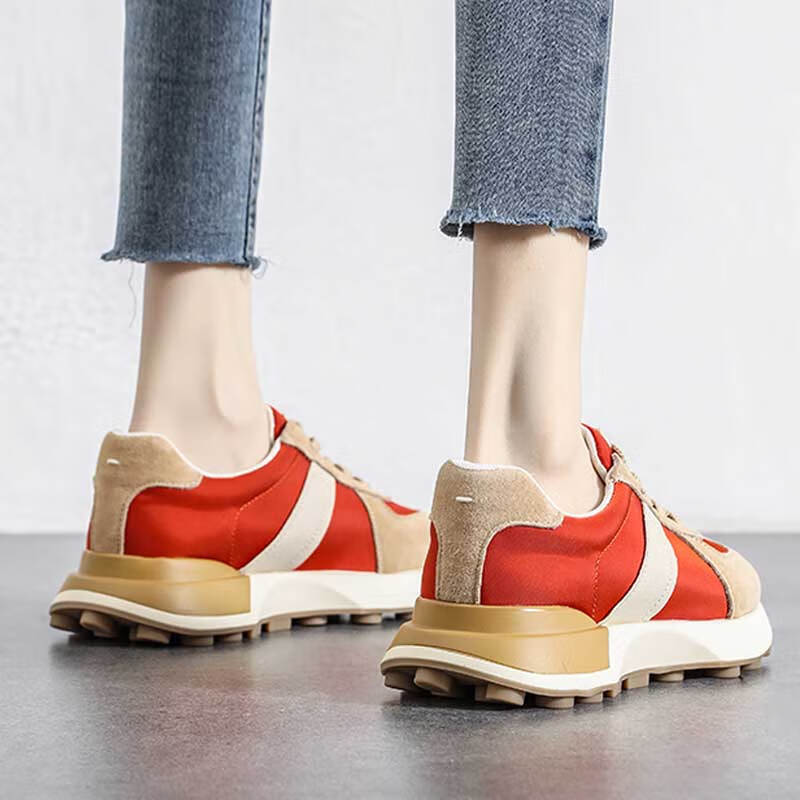 嵩允小蛮腰阿甘鞋女年新款春夏季德训鞋子百搭港风运动休闲老爹鞋