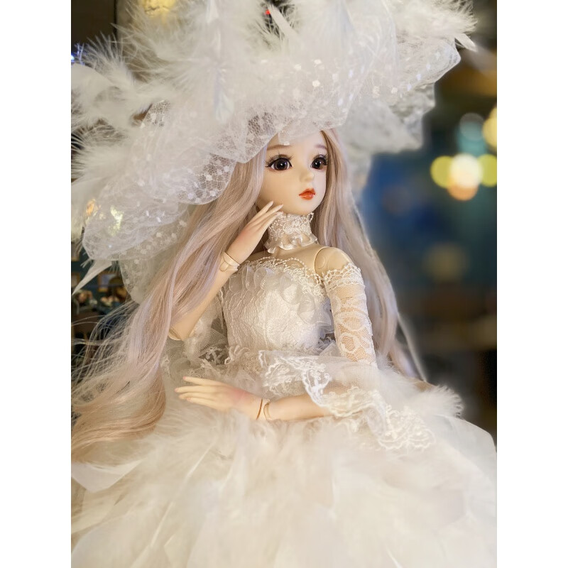 创京懿选多丽丝娃娃bjd/sd洋玩具女孩凯蒂60厘米公主大号仿真套装手工
