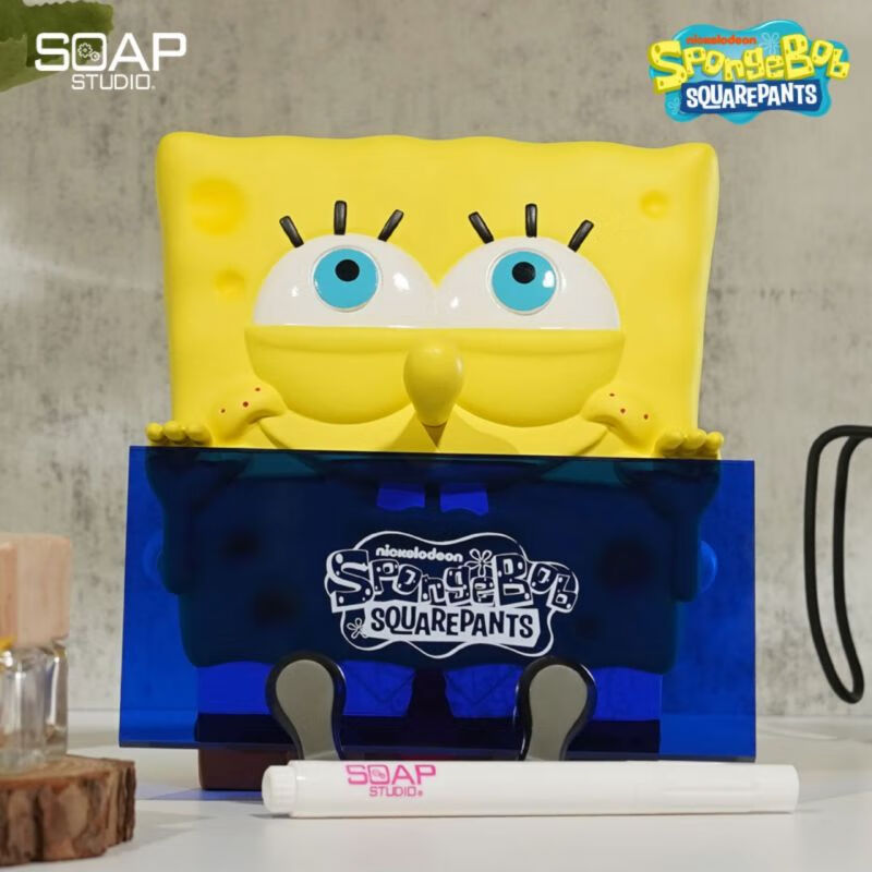 soap studio 海绵宝宝系列留言板潮玩动漫人偶玩生日礼物情人节圣诞年
