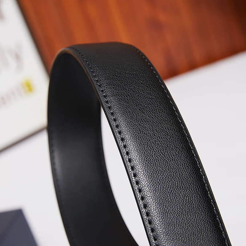 喜来登(SHERIDAN) 新款男士腰带 礼盒装 牛皮 商务休闲自动扣皮带 情人节礼物 NL250353S