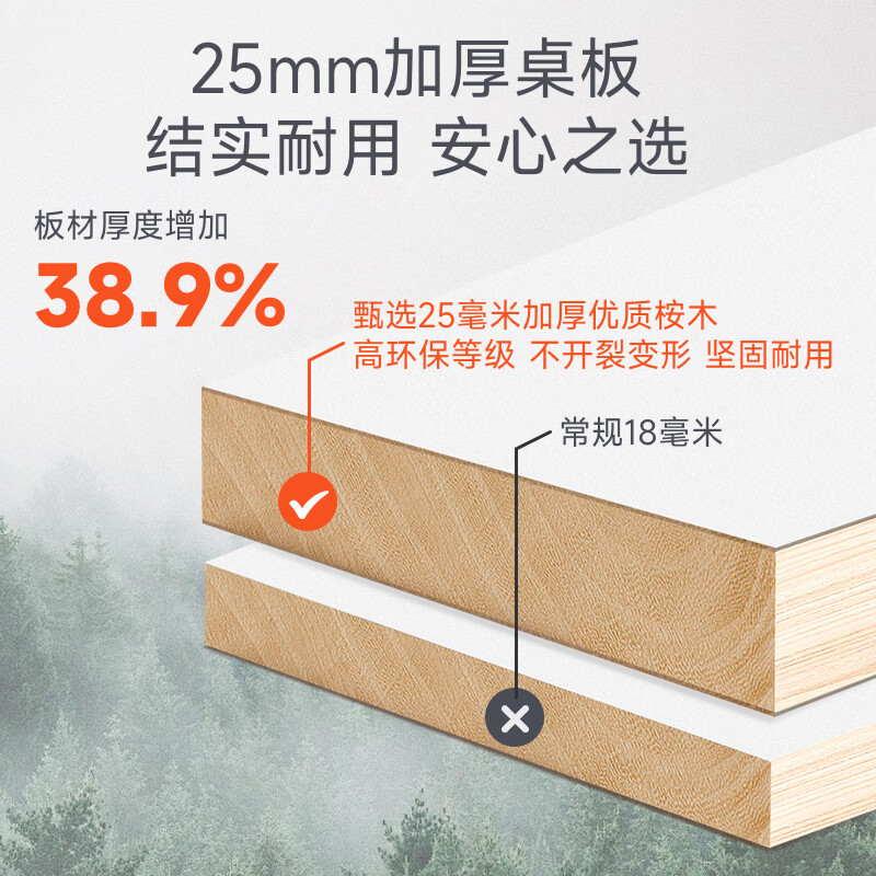 2025年学习桌椅品牌排名前十名，这10款可升降大桌面护脊设计太赞了-图片9