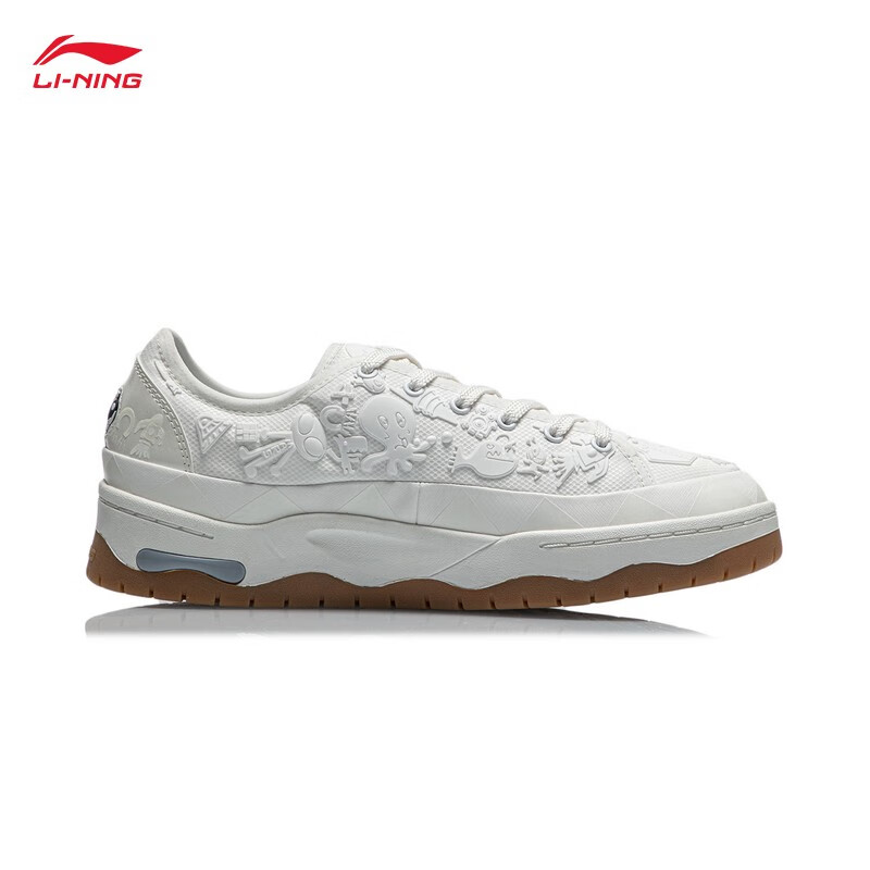 【cf系列】李宁板鞋cf系列寻踪春季透气休闲鞋男女同款运动鞋小白鞋