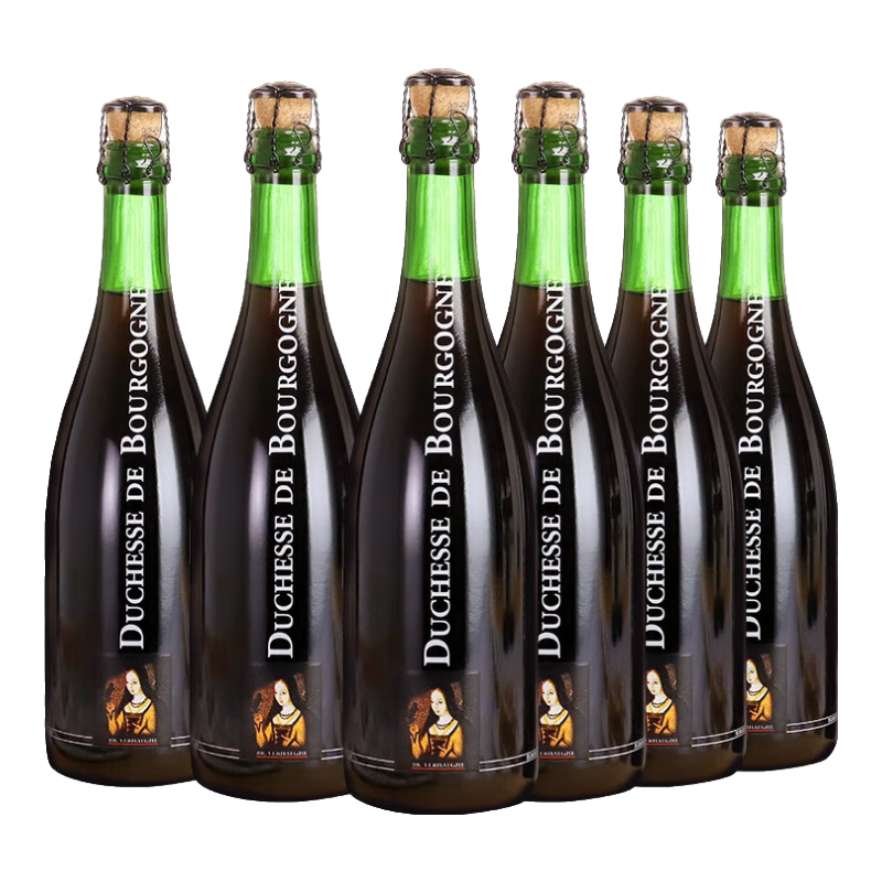 女公爵比利时进口精酿啤酒勃艮第女公爵橡木桶果味酸啤酒 法兰德斯风格 勃垦地女公爵 750mL 6瓶
