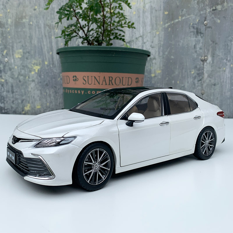 joymine1:18原厂汽车模型 广汽丰田凯美瑞八代cmary 仿真合金收藏送礼