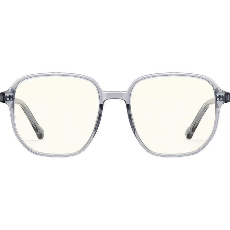 帕森（PARZIN）防蓝光X眼镜架女 透明框男女通用电脑手机抗蓝光护目镜15815