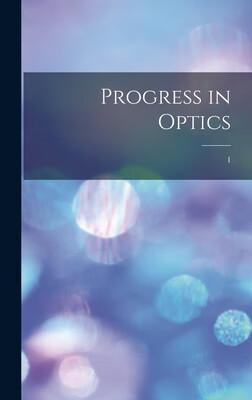 预订 Progress in Optics; 1