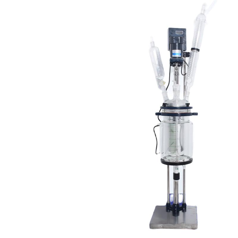 南北儀器 雙層玻璃反應(yīng)釜實(shí)驗(yàn)室加熱蒸餾攪拌耐腐蝕變頻調(diào)速不銹鋼反應(yīng)器 NB-1LS（1L 雙層）