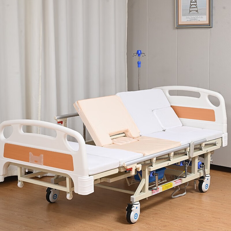 塞伦盖蒂 电动护理床家居家用老人瘫痪病人多功能医疗医用病床全自动智能翻身床可大小便 电动起背+手动翻身(基础款)