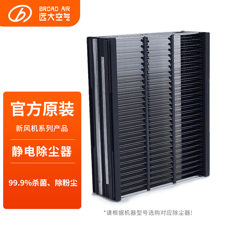 遠大【配件】遠大潔凈新風(fēng)機家用靜電除塵器 SC125靜電除塵器