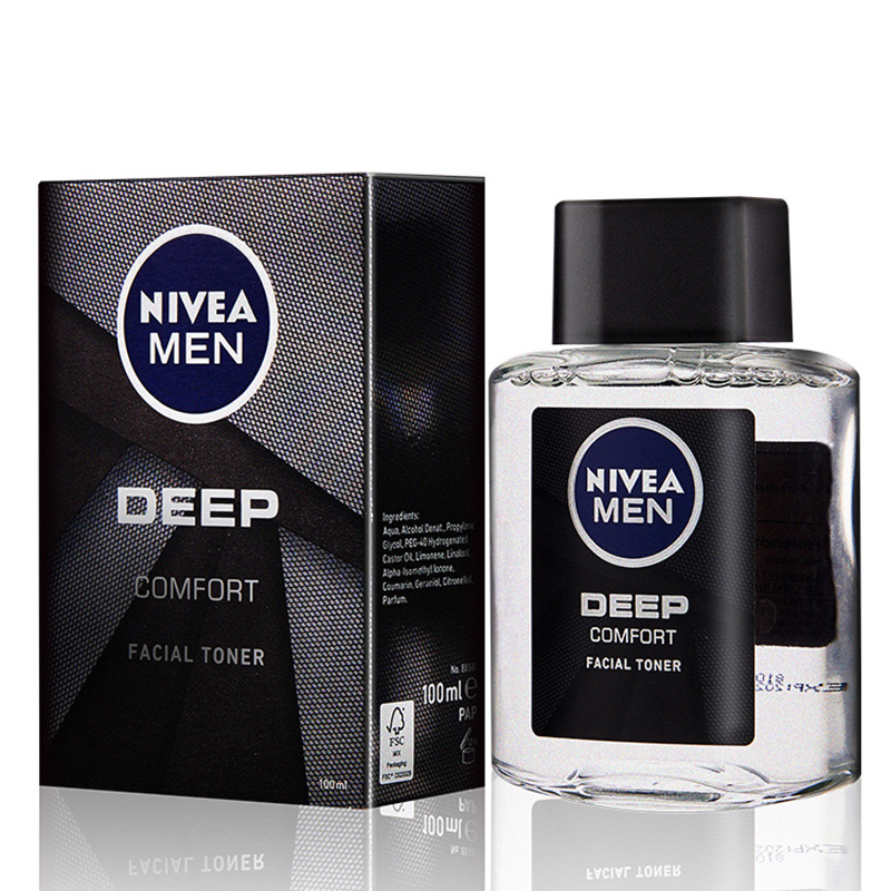妮维雅（NIVE） 妮维雅男士深黑DEEP保湿焕肤水爽肤水补水滋润肤清爽控油保湿护肤