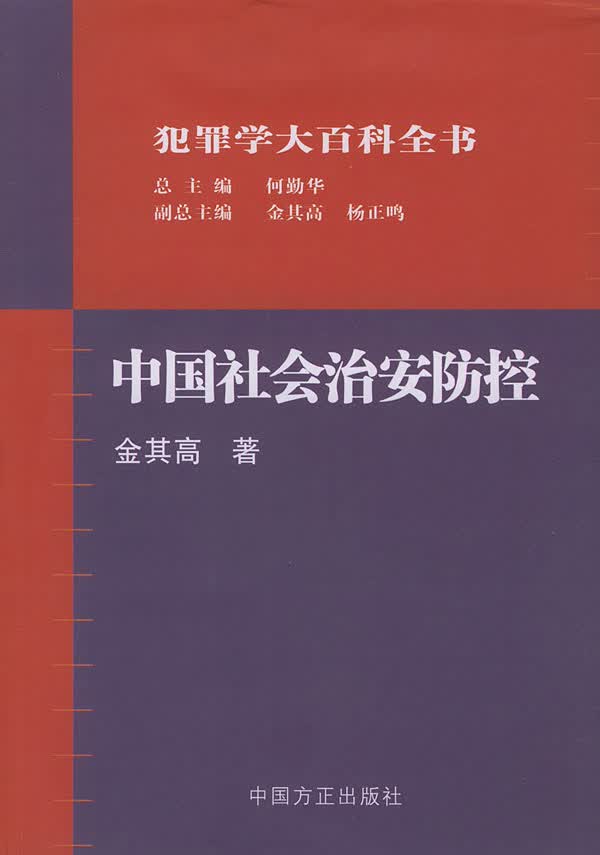 中国社会治安防控【正版】