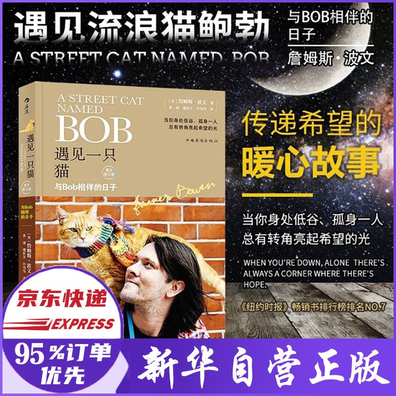 遇见一只猫 A Street Cat Named Bob 一只名叫鲍勃的流浪猫中文版